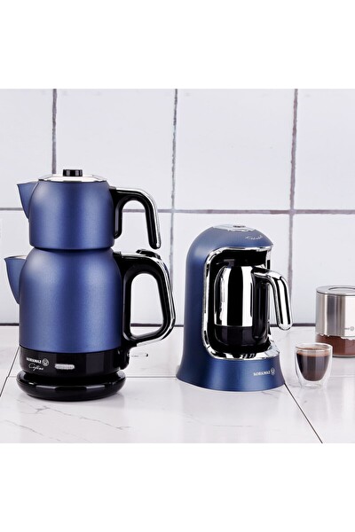 Korkmaz A1819 Azura Mavi Elektronik Çeyiz Seti