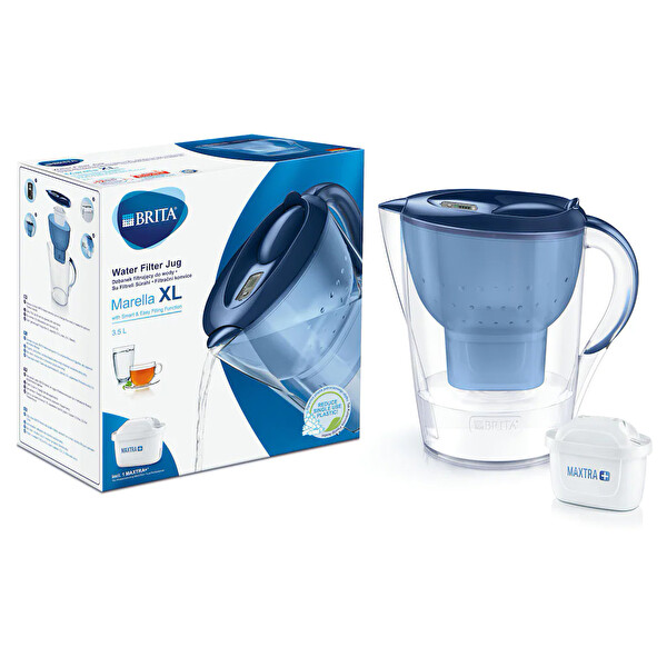 Brita Marella XL Filtreli Mavi Su Arıtma Sürahisi