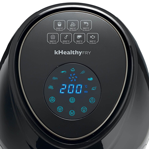 Kenwood HFP50.000BK XXL 5.5 L Airfryer Sıcak Hava Fritözü