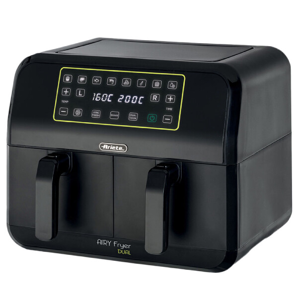 Ariete Airy Fryer Dual Çift Hazneli XXL 8 L 1700 W Airfryer Sıcak Hava Fritözü
