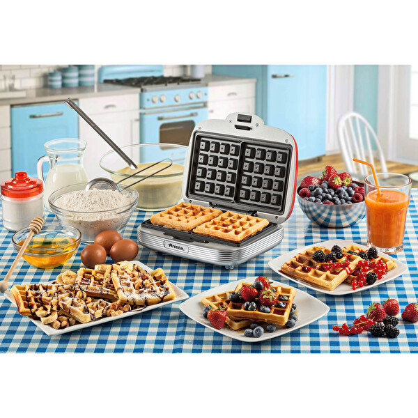 Ariete Party Time Turkuaz Waffle Makinesi