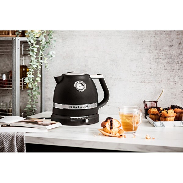 KitchenAid 5KEK1522EBK Artisan 1.5 L Çelik Kömür Siyah Kettle