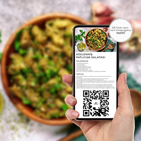 Karaca Air Pro Cook Köz XL 4 L Ruby Airfryer