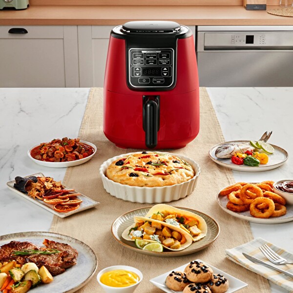 Karaca Air Pro Cook Köz XL 4 L Ruby Airfryer