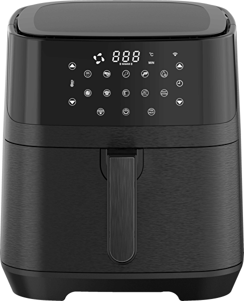 Groove Max XXL 1800 W 7 L WiFi Smart Air Fryer Yağsız Sıcak Hava Fritözü