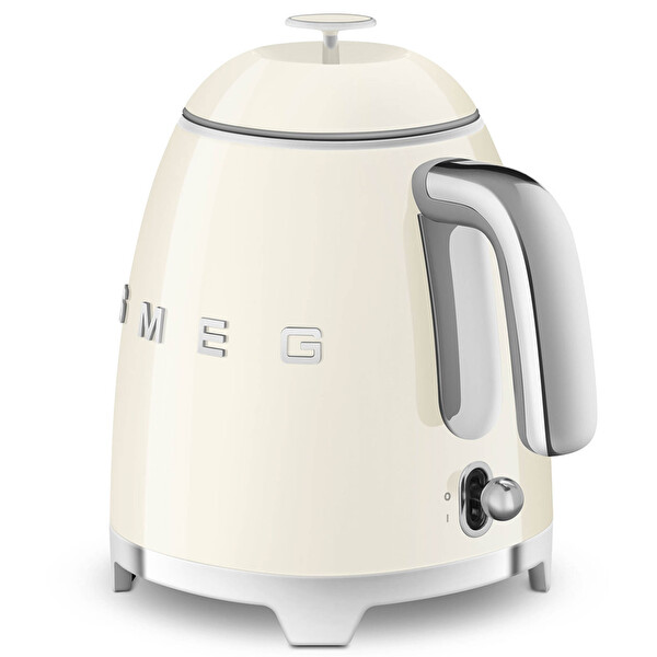Smeg KLF05CREU 50's Style 0.8 L Krem Mini Kettle