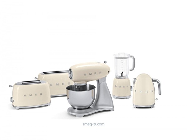 Smeg TSF02CREU 2x4 Slot Retro Krem Ekmek Kızartma Makinesi