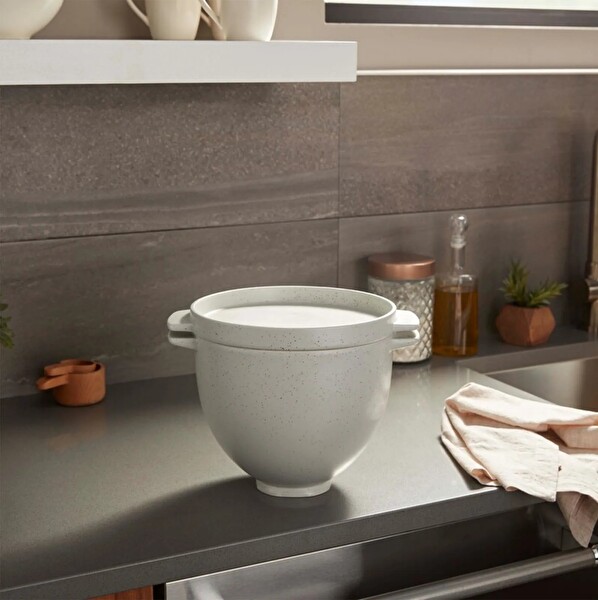 KitchenAid 5KSM2CB5BGS 4.8 L Pişirici Kapaklı Ekmek Kasesi