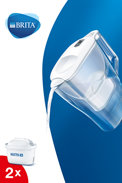 Brita Aluna Cool 2 Filtreli Beyaz Su Arıtma Sürahisi