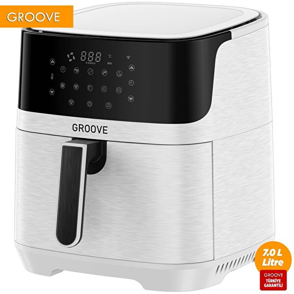 Groove Max XXL 7L 1800 W WiFi Smart Airfryer Beyaz Yağsız Sıcak Hava Fritözü