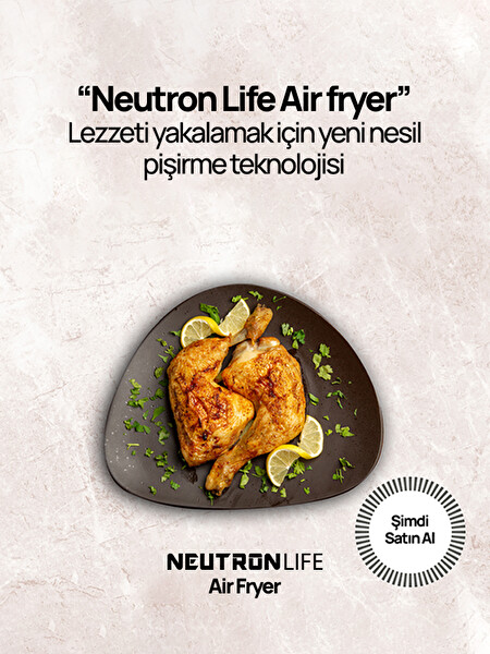 Neutron NTL-AF-55LW Smart 5.5 L Airfryer Akıllı Fritöz