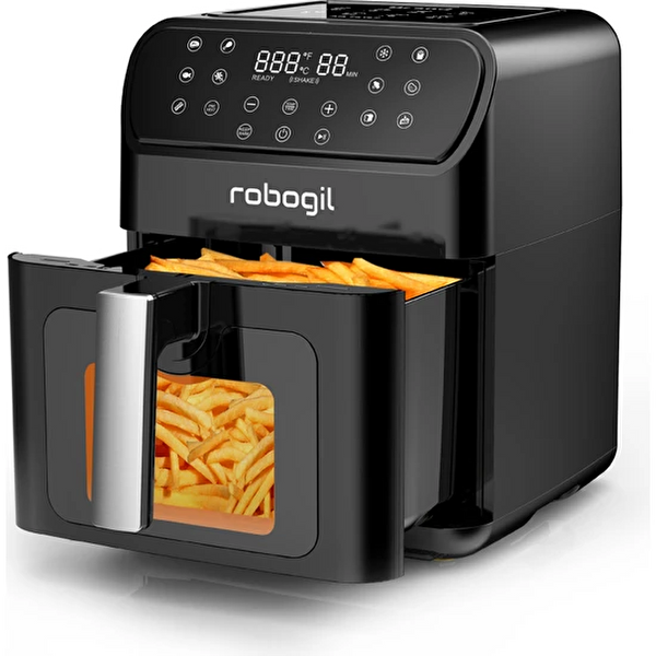 Robogil Airfryer XXL AF-19D 6.5 L Yağsız Fritöz