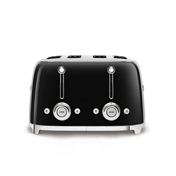 Smeg TSF03BLEU 1x4 Siyah Ekmek Kızartma Makinesi