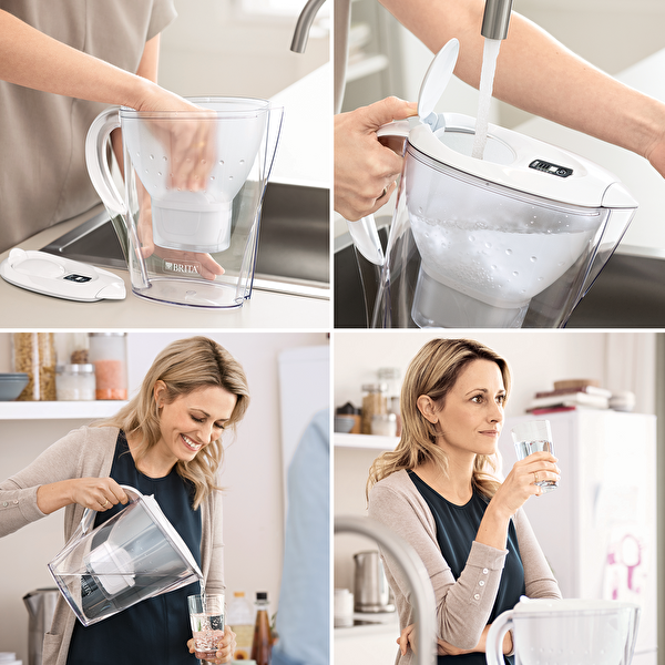Brita Marella XL Filtreli Grafit Su Arıtma Sürahisi