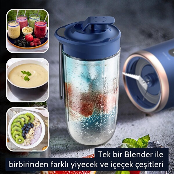 Deerma DEM-NU6 140 W Portatif Şarjlı Kişisel Blender