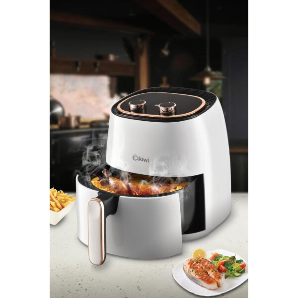 Kiwi KAF5535 Airfriyer 5 L Beyaz Yağsız Fritöz