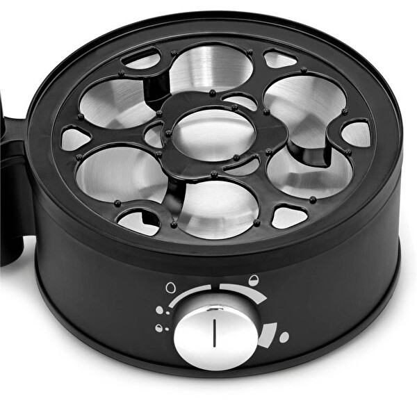 WMF Stelio 3200000059 7'li Siyah Yumurta Pişirme Makinesi