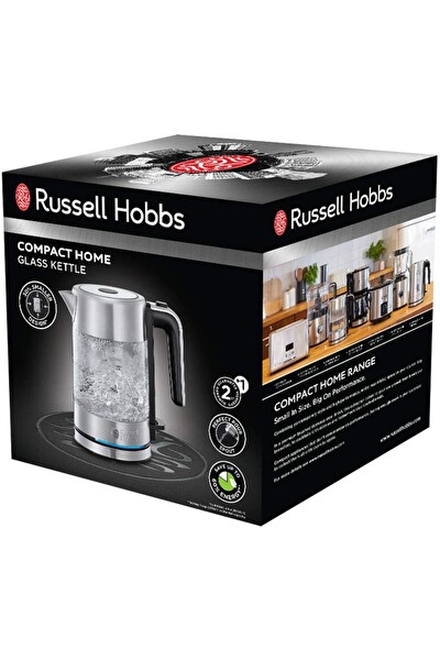 Russell Hobbs 24191-70 Compact Home 800 ML Cam Su Isıtıcı Kettle