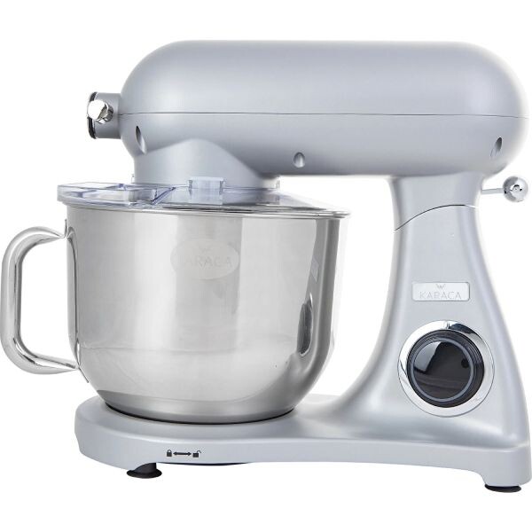 Karaca Powercast Chef 1800 W 6.2 L Döküm Gümüş Stand Mikser Mutfak Şefi