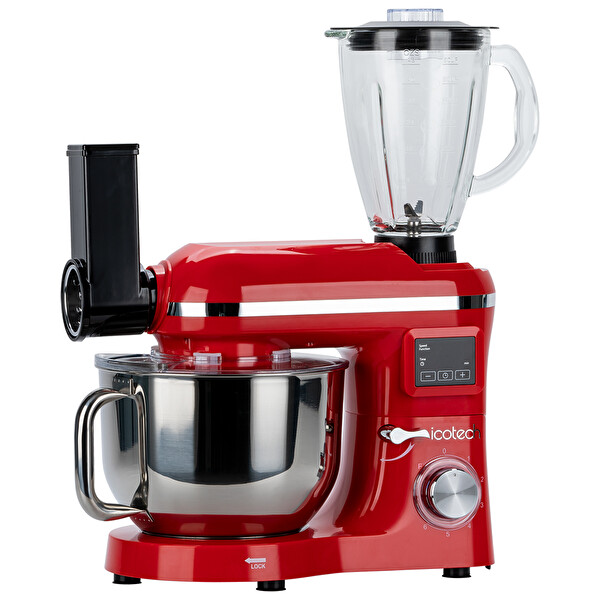 Icotech SM50 Led Ekranlı 2000 W 6.2 L Kırmızı Mutfak Şefi