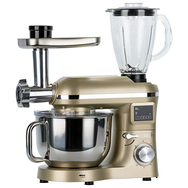 Icotech SM50 Led Ekranlı 2000 W 6.2 L Gold Mutfak Şefi