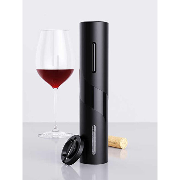 Vosco Elektrikli Tirbuşon 6 Parça Set Otomatik Şarap Açacağı