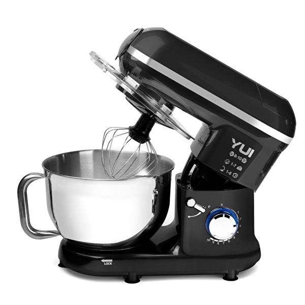 Yui M120 Multi-Fonksiyonel Siyah Stand Mikser