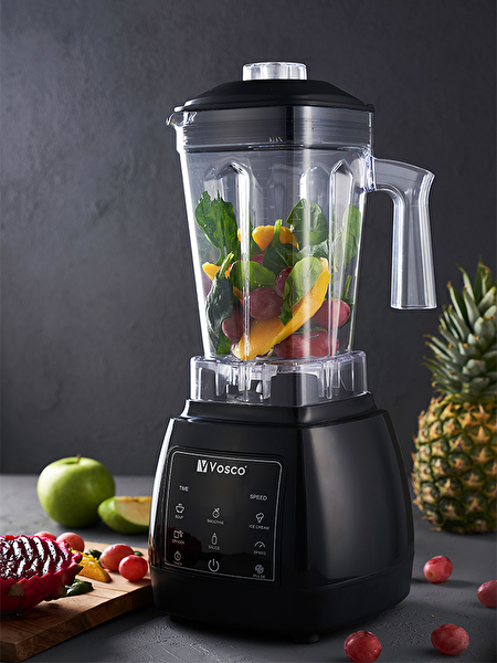 Vosco Home Pro VHS-200ES 1600 W 2 L Si̇yah Blender