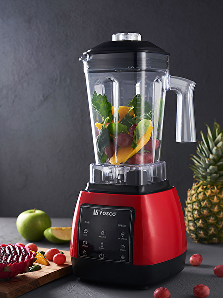 Vosco Home Pro VHS-200EK 1600 W 2 L Kırmızı Blender