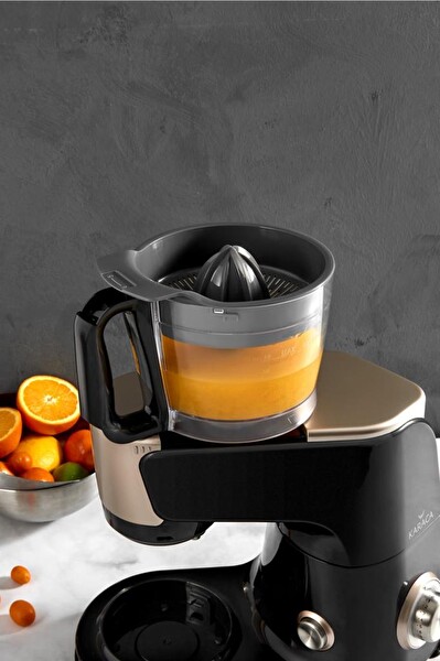 Karaca Maestro Chef 1000 W Mutfağınızdaki Profesyonel 4 L 7'si 1 Arada Siyah Mikser