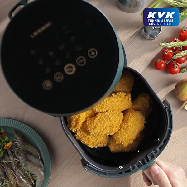 Xiaomi Liven 3.5 L Yağsız Morandi Yeşil Airfryer