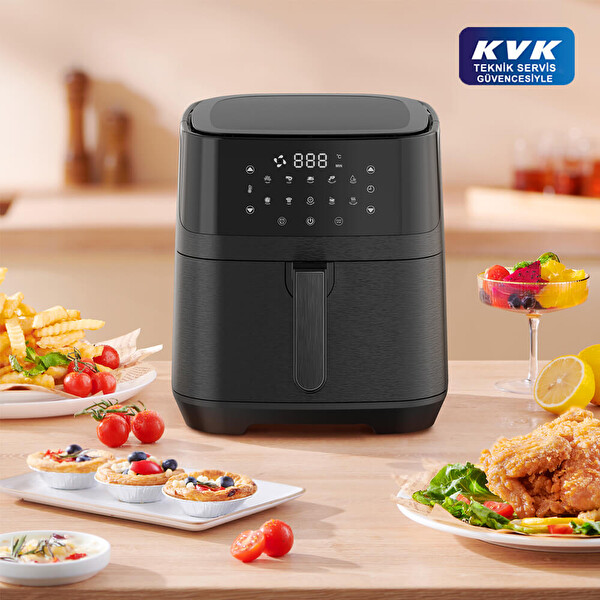 Xiaomi Upany XXL Plus 7 L Yağsız Siyah Airfryer