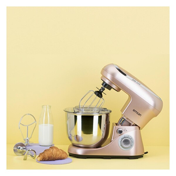 Emsan Bella Gusto Pembe Stand Mikser