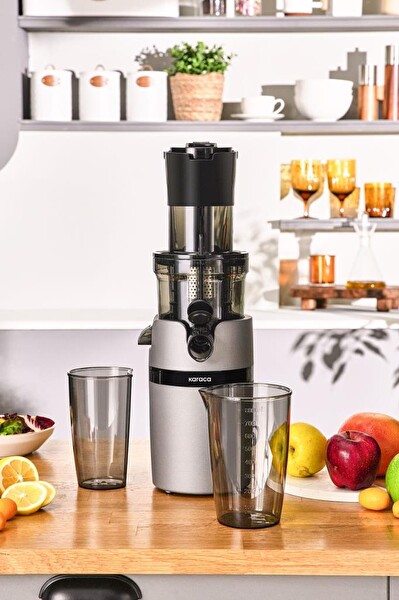 Karaca Slow Juicer Yavaş Sıkım Katı Meyve Sıkacağı