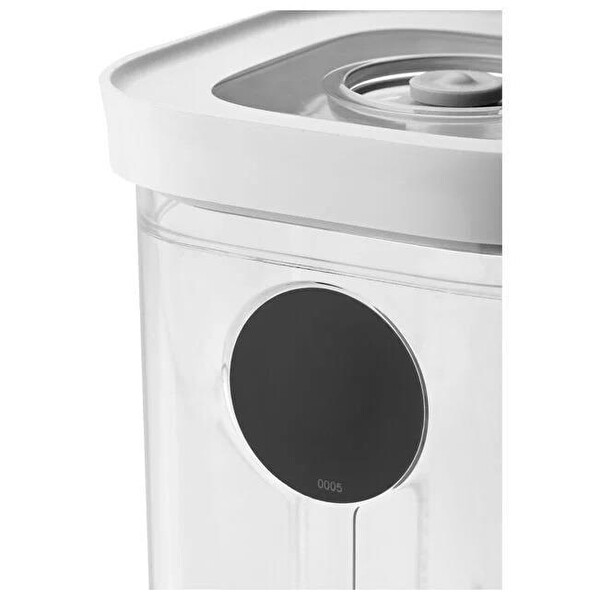 Zwilling Fresh & Save 1025970 Cube M - 5 Parça Şeffaf Beyaz Vakum Başlangıç Seti