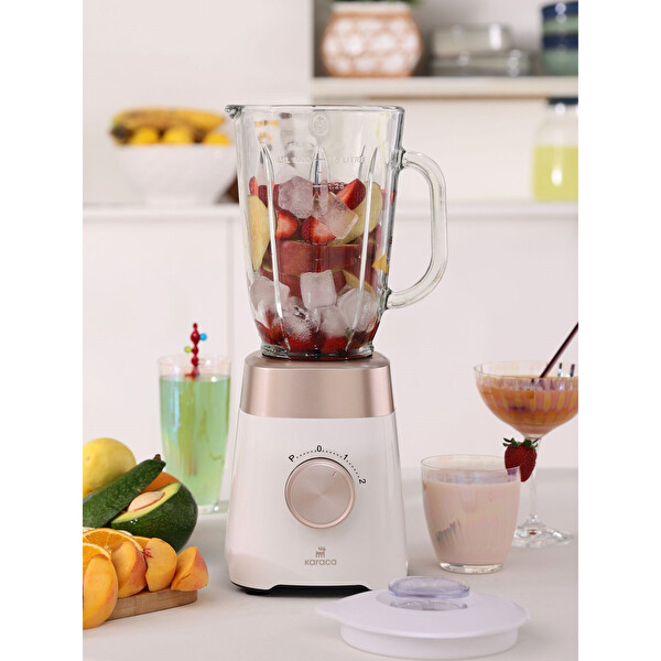 Karaca Multiblend 1000 W Krem Smoothie Blender