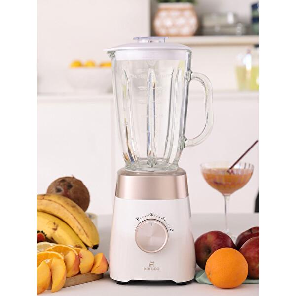 Karaca Multiblend 1000 W Krem Smoothie Blender