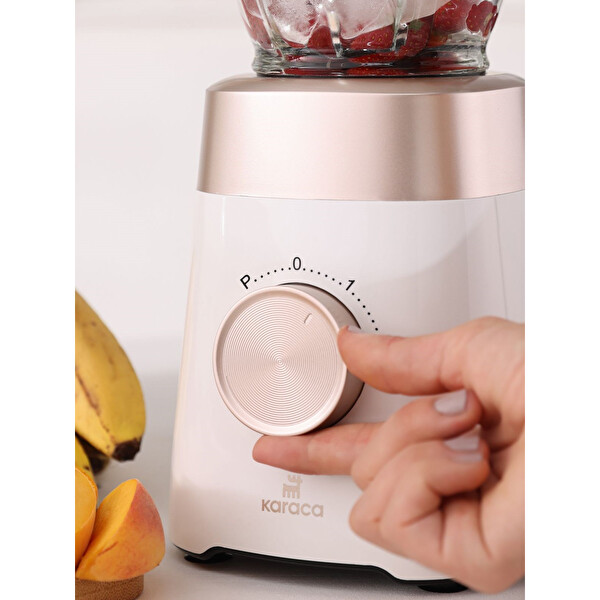 Karaca Multiblend 1000 W Krem Smoothie Blender