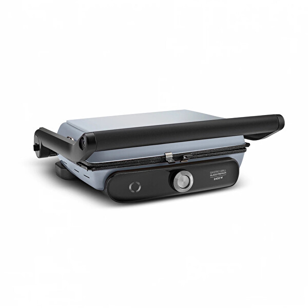 Karaca Gastro Grill Glass Premium 2400 W Mavi Tost Makinesi