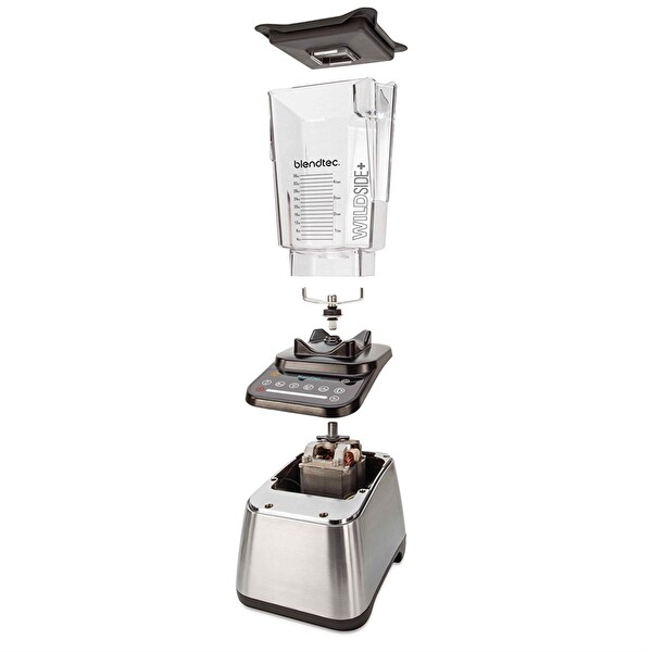 Blendtec Designer 650S Wildside 3 HP 1560 W Paslanmaz Çelik Blender