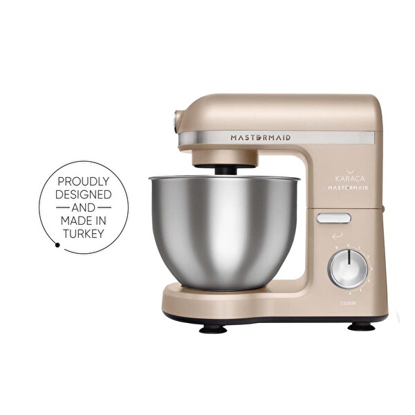 Karaca Mastermaid Chef 1500 W 5 L Iconic Beige Stand Mikser