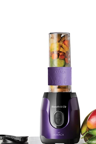 Karaca Blendfit Go Kişisel Smoothie Blender Mor 550W