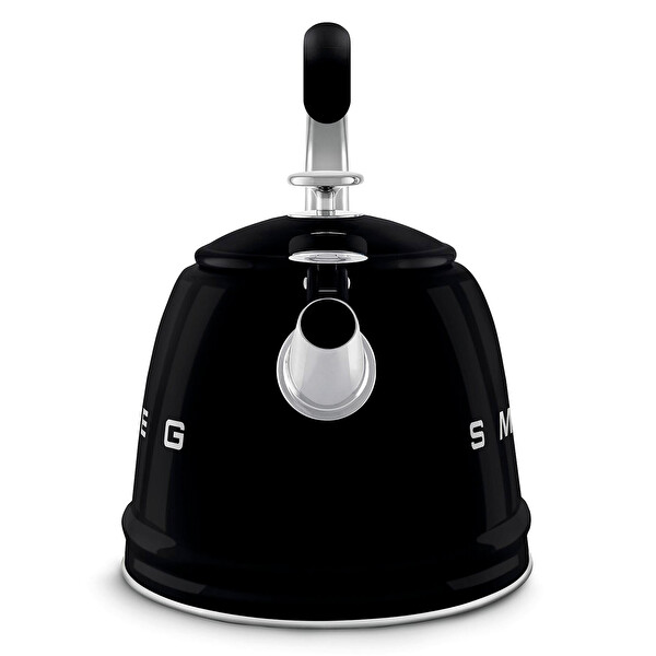 Smeg 50's Style Siyah Set Üstü Düdüklü Kettle 2.3 L CKLW2001BL