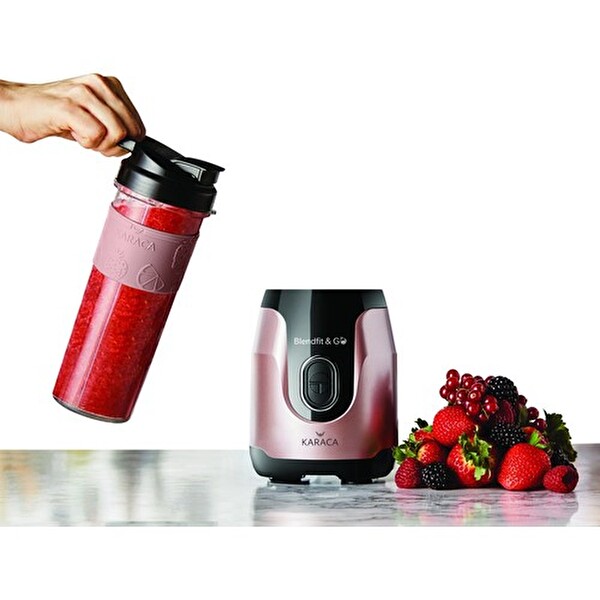 Karaca Blendfit Go Kişisel Smoothie Blender Rose Gold
