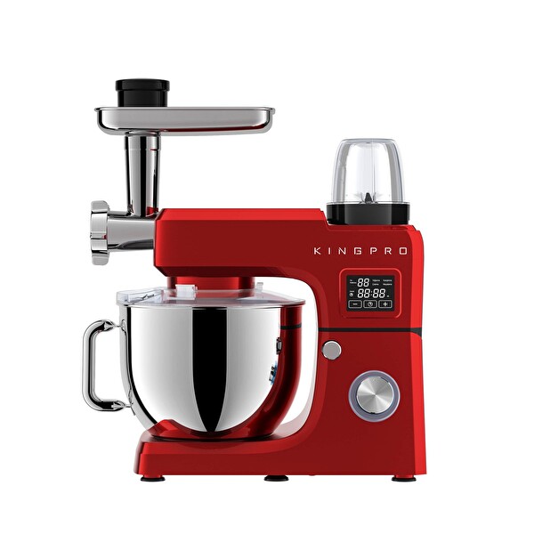 KingPro MODORE KSM4000 Kırmızı Mutfak Şefi