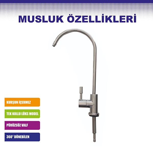 Savora 14 Aşamalı 8 Litre Çelik Tanklı Kapalı Kasa Pompalı Su Arıtma Cihazı Özel Sarım Membran Filtre