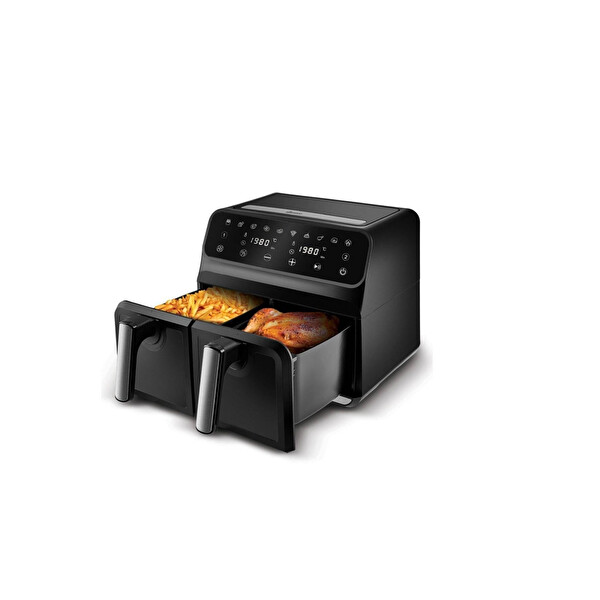 Karaca Multifry XXXL 4+4 Litre Dijital Twin İki Hazneli Airfryer