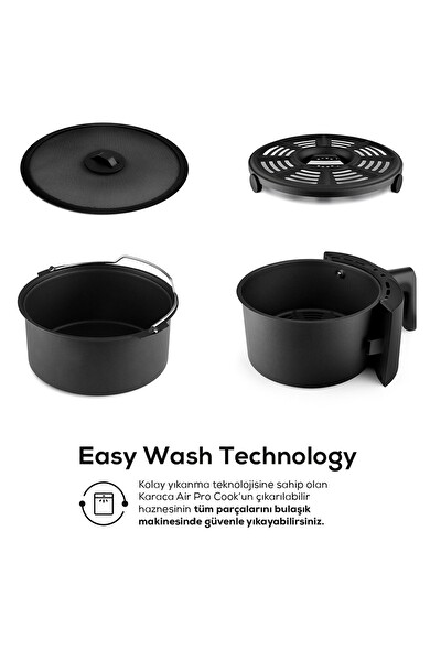 Karaca Air Pro Cook XL 2 In 1 Konuşan Airfryer