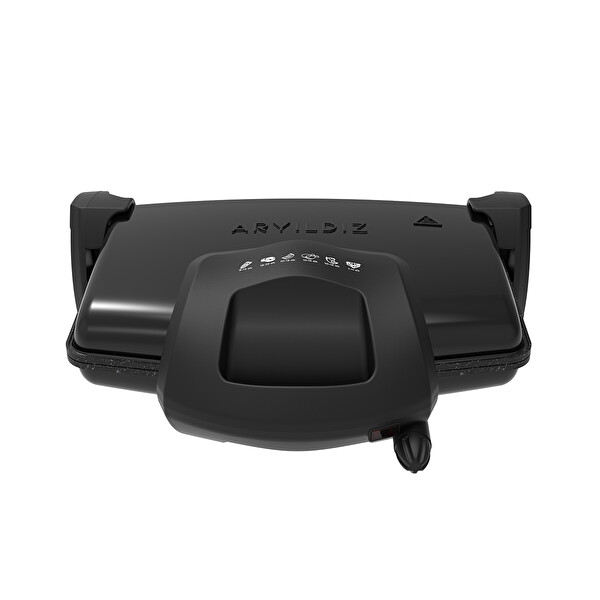 Aryıldız Contact Grill Tost Makinesi Siyah 1800W 4 Dilim