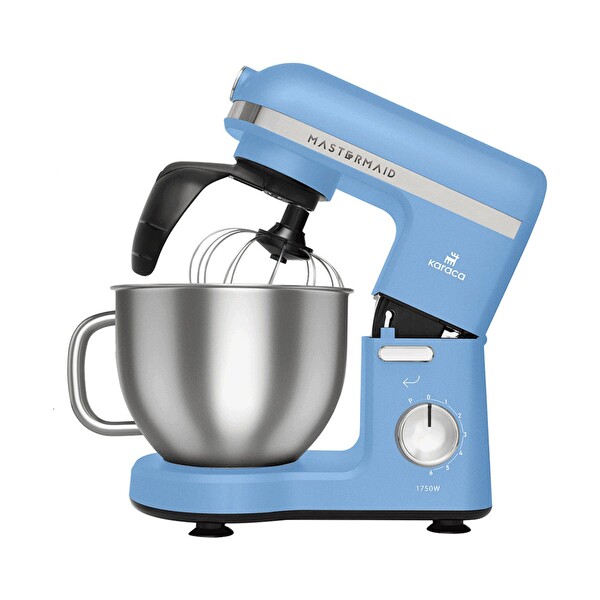 Karaca Mastermaid Chef Pro Çift Kollu Stand Mikser Royal Mavi 1750 W